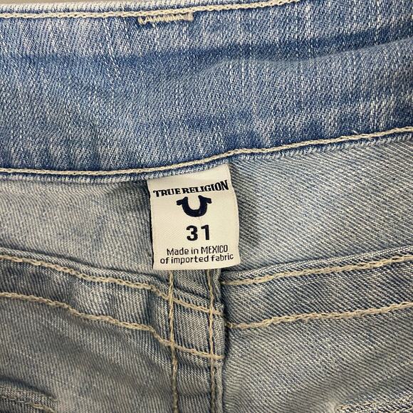 True Religion Keira Low Rise Short with Flaps - Picture 4 of 6